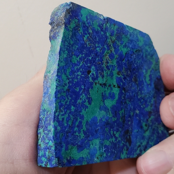 Azurite with Malachite Crystal Slab - Picture 11 of 11